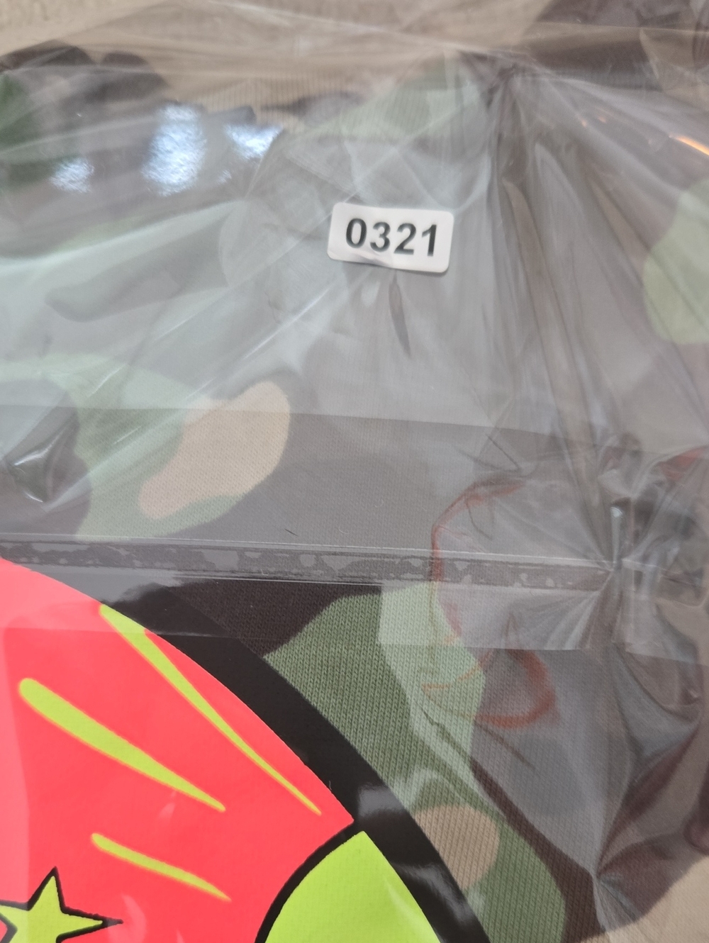 Adidas Originals x Jeremy Scott Camo Graphic Hoodie H53373 Multi - Rare Men's L - Picture 9 of 9